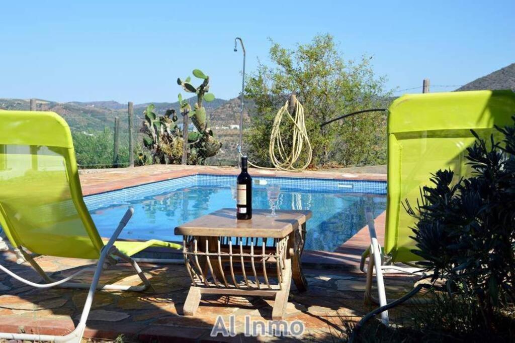 Las Palmeras - Ein Stueck Vom Paradies - Behagliches Haus Mit Pool Альгодоналес Экстерьер фото